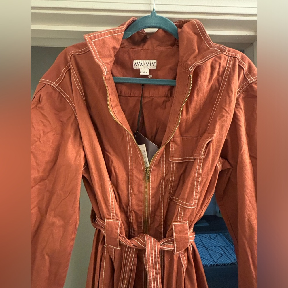 AVA & VIV women’s fall trench coat.